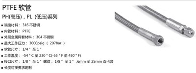 PTFE软管