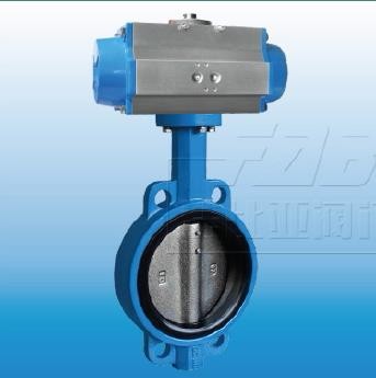 橡胶衬里类气动蝶阀