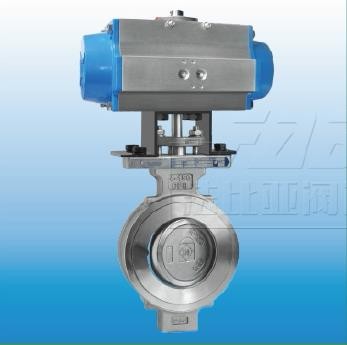 三偏心类气动蝶阀